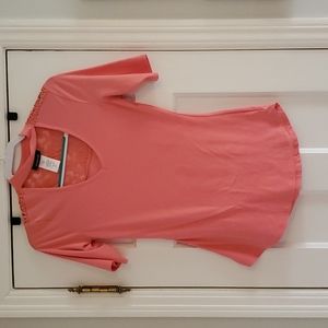 Small, peach/pink, womens blouse